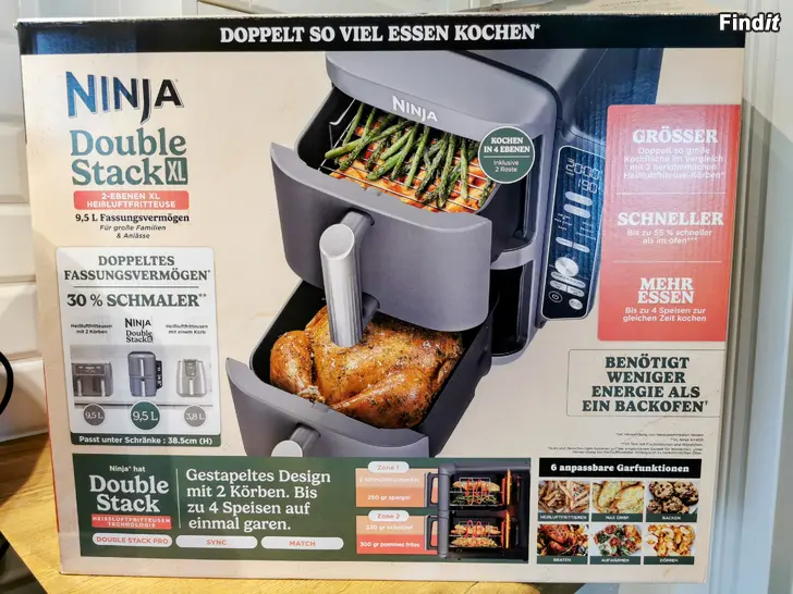 Säljes Airfryer Ninja Double Stack XL