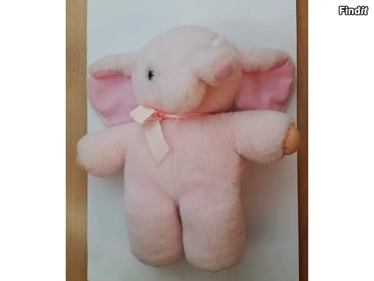 Säljes Pehmolelu elefantti noin 30cm  -5e