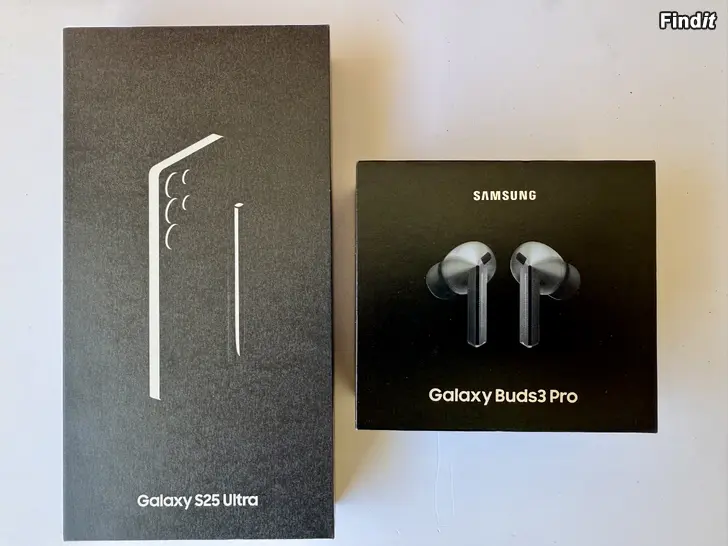 Säljes Uusi Samsung S25 Ultra + massor tillbehör