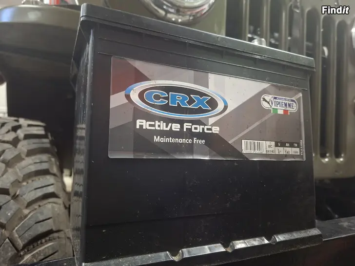 Säljes 6 volt bilbatteri 140 Ah