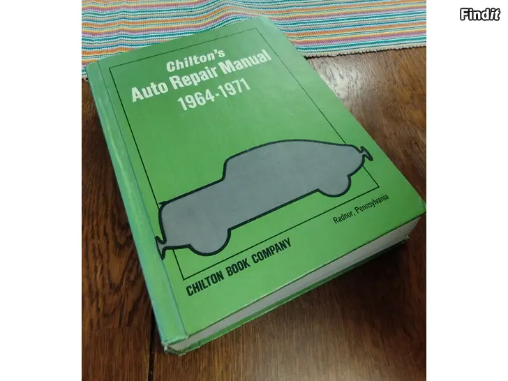 Säljes Chiltons Auto Repair Manual 1964-1971