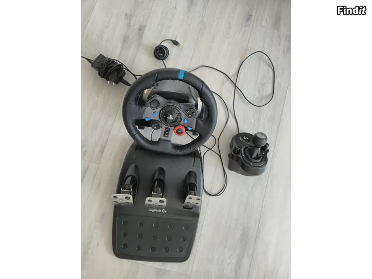 Myydään Logitech g29 ratti ja polkimet+vaihdekeppi