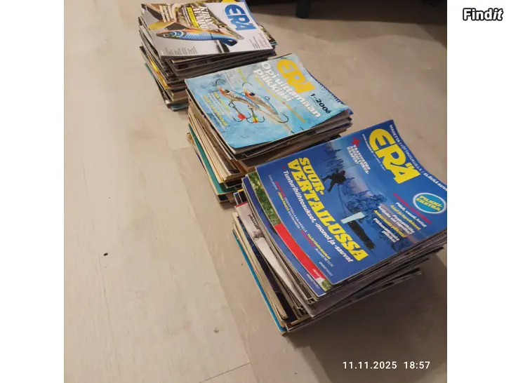 Myydään ERÄ lehtiä 110 kpl