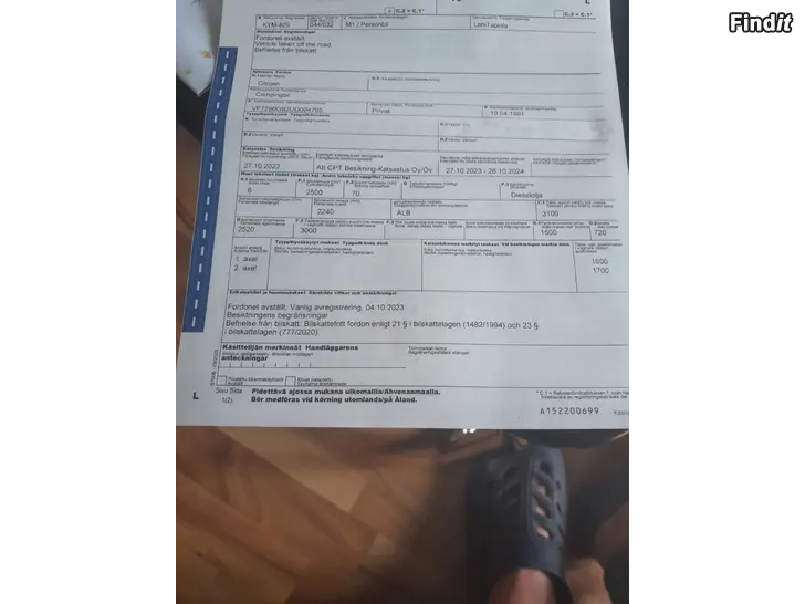 Säljes husbil citroen 2.5td