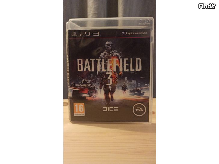 Myydään Battlefield 3 Peli PlayStation 3lle