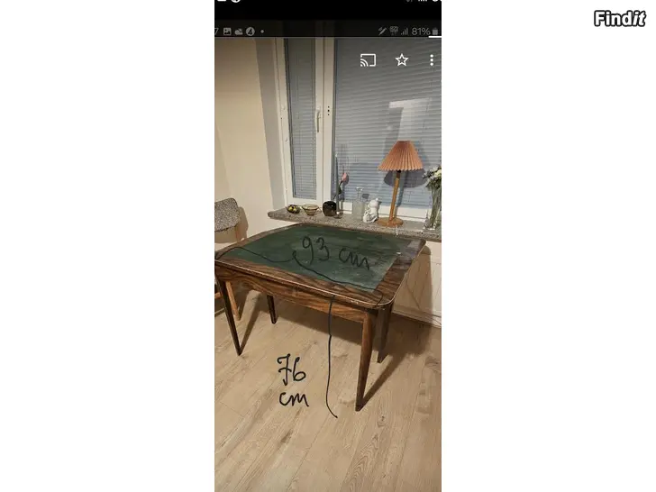 Säljes Bridgebord från 1920-30 talet