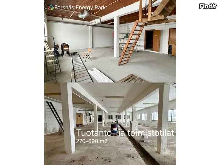 Uthyres Uthyres produktions-, kontors-  lagerutrymmen i Kronoby