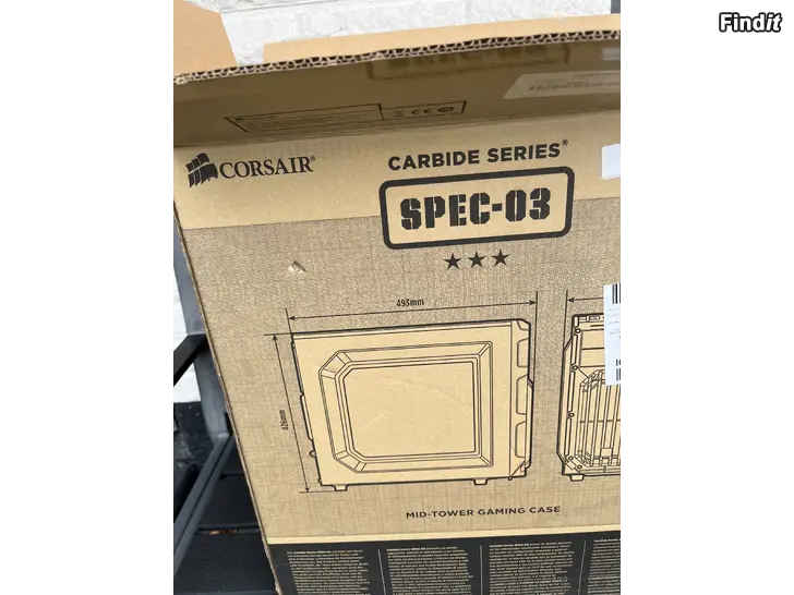 Säljes Corsair Carbide series case
