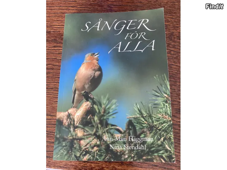 Säljes Boken Sånger för alla