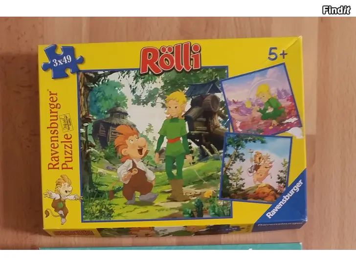 Säljes Ravensburger palapeli Röllipeikko -6e