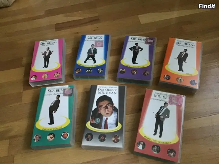 Säljes VHS Kassetter - ett helt gäng