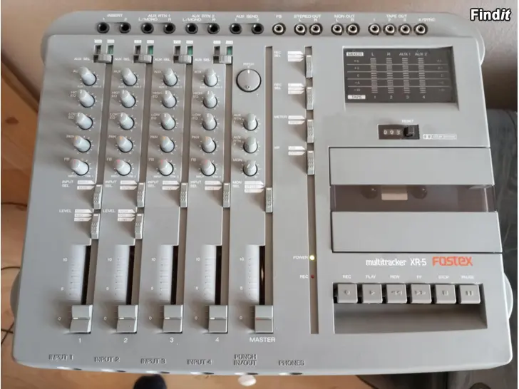 Säljes Fostex xr5 multitracker oanvänd