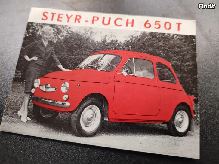 Myydään Steyr-Puch autoesite