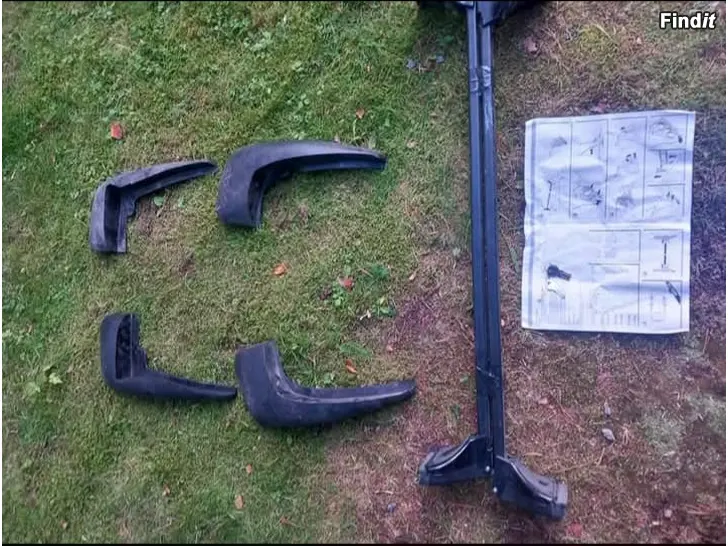 Säljes Roof racks  mud flaps