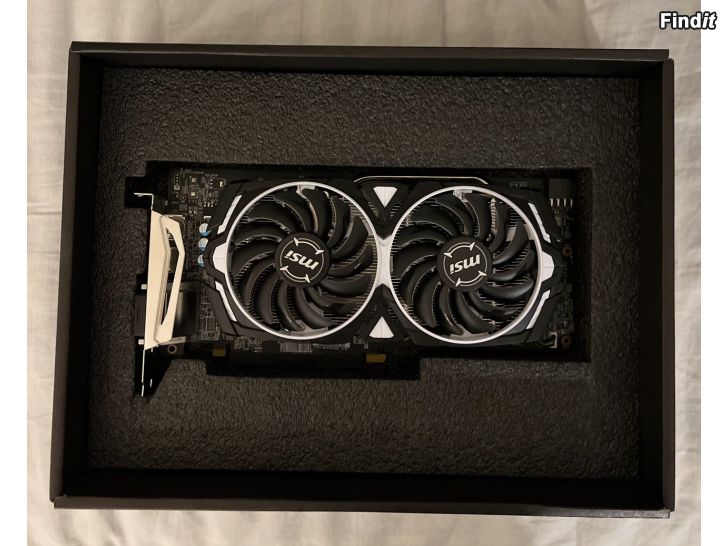 Myydään MSI Radeon RX 580 ARMOR 8G OC