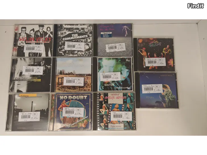 Säljes CD skivor Simply Red, Midnight oil mm