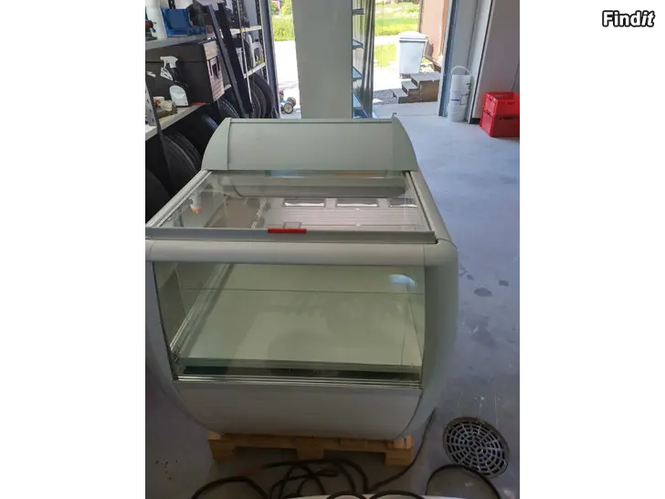 Säljes Frys med glas säljer