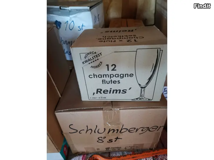 Säljes Skumvinsglas