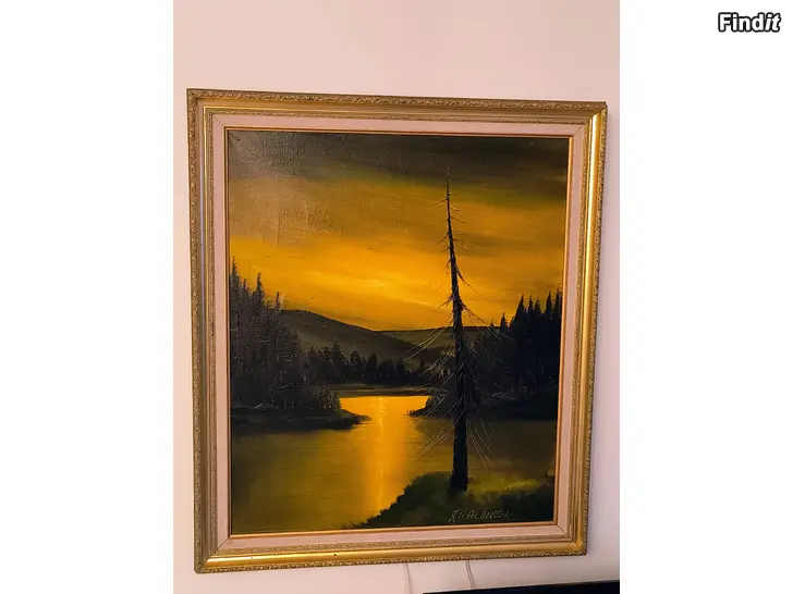 Myydään Oljemålning