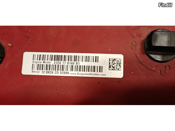 Säljes BriggsStratton motor/moottori
