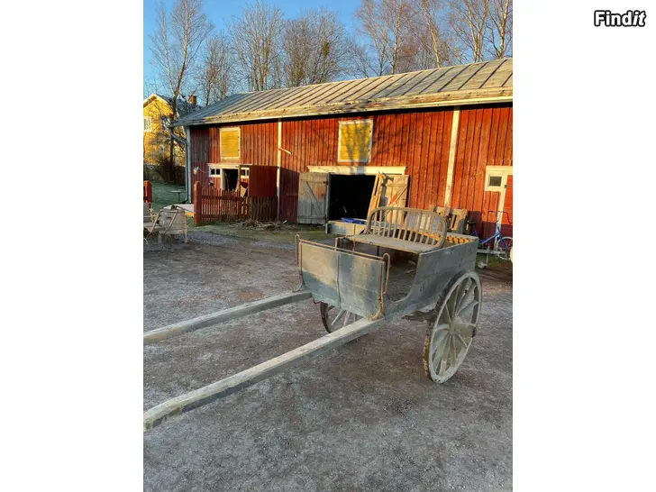 Säljes Häst kärra