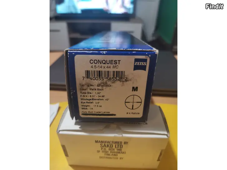 Säljes Kikarsikte Zeiss Conquest