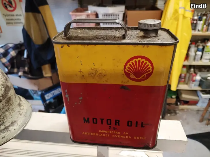 Säljes Keräilyyn Shell ja Castrol astiat