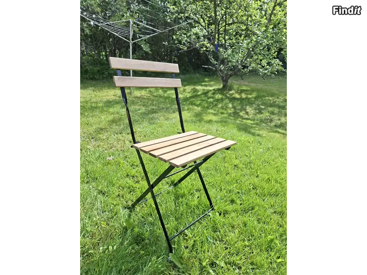 Säljes 6 trädgårdsstolar