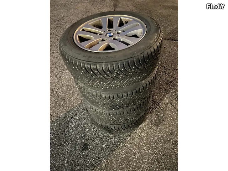Myydään 5x120 205/60/16 bmw orginal fäljar