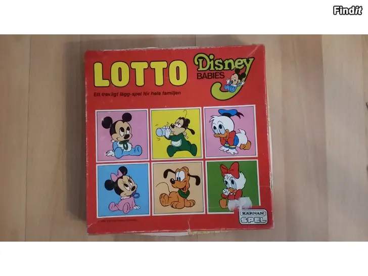 Myydään Disney Babies LOTTO Kärnan Spel 6e