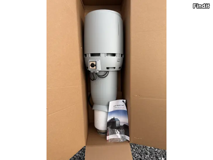 Myydään VILPE ECO125P/700 FLOW -huippuimuri vaaleanharmaa, LVI 7820306