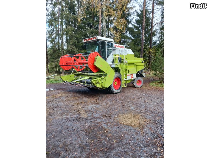 Myydään Claas dominator 58