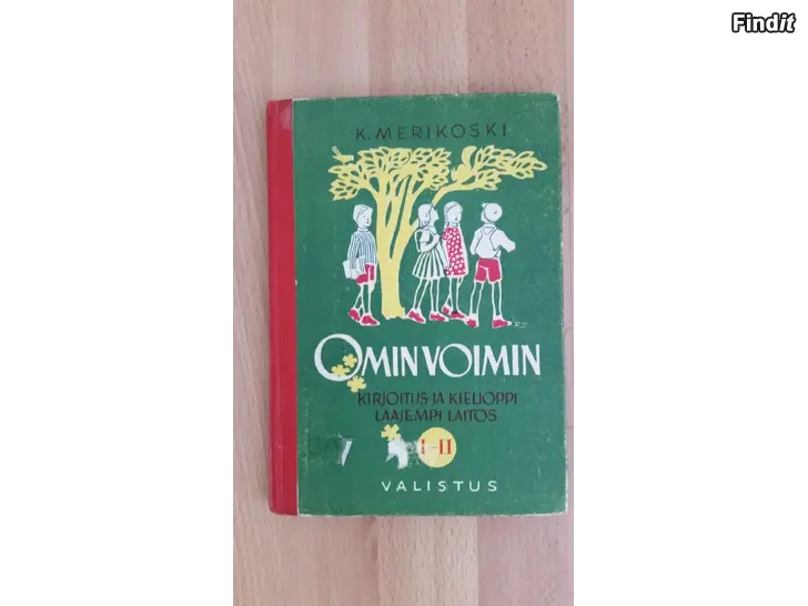 Säljes Omin voimin äidinkielen kirja K. Merikoski 1960-hinta 4e