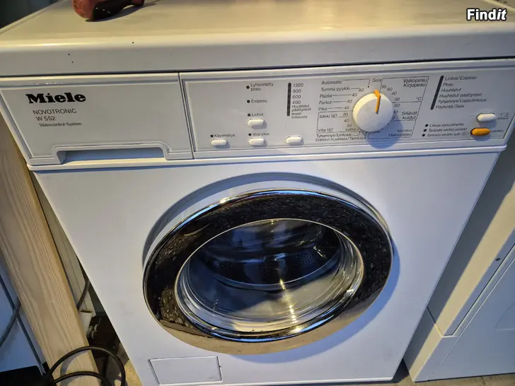 Säljes Miele 60 cm tvättmaskin