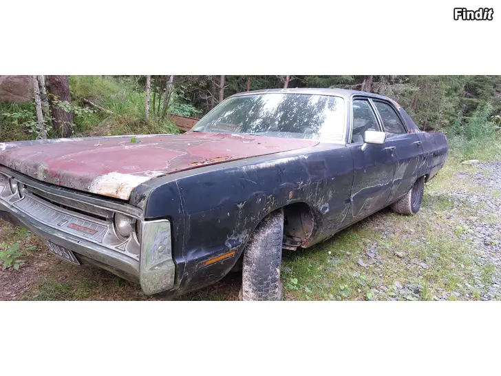 Myydään Plymouth Fury 4d 1970