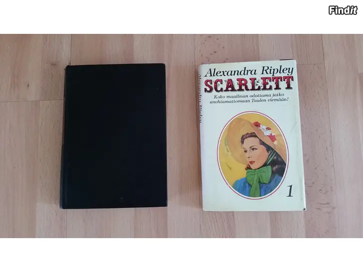 Säljes Tuulen viemää osa 1 sekä jatko-osa Scarlett osa 1