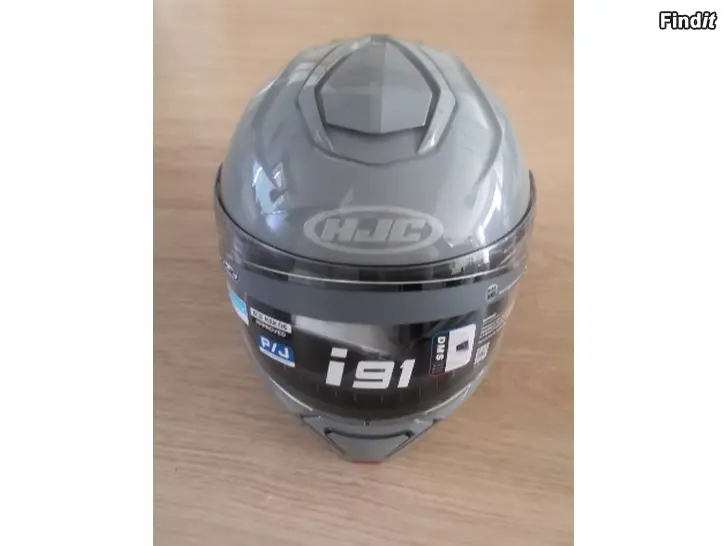 Myydään Kypärä HJC i91 Harmaa Myydään