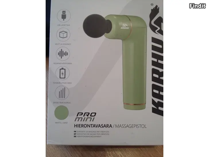 Myydään Karhu hierontavasara Pro Mini ja Blackline