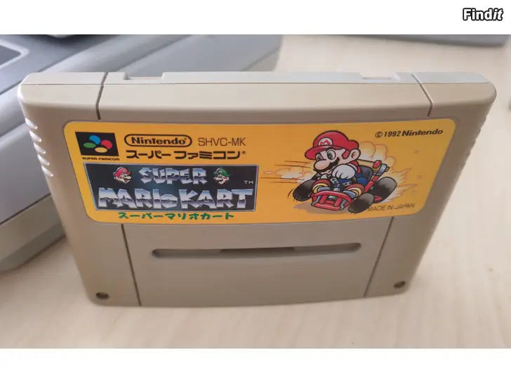 Myydään Super Famicom Mario Kart