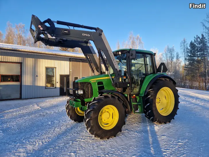 Säljes JOHN DEERE 6230 med lastare