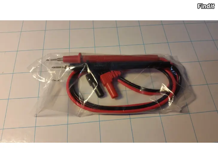 Säljes Mittajohdot yleismittariin punainen ja musta 1000V 4e