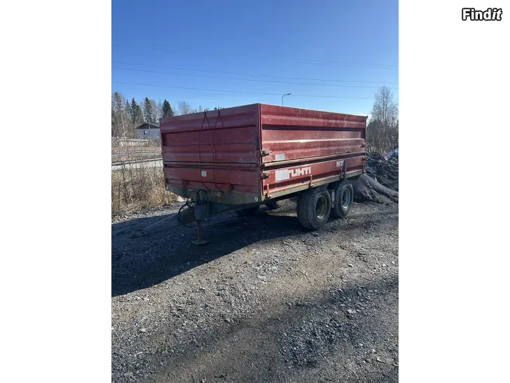 Säljes Tuhti M75, 9,6 m³ kippvagn