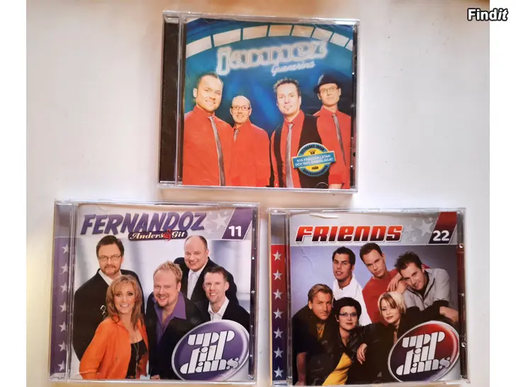 Säljes Jannez Fernandoz Friends cd dansband
