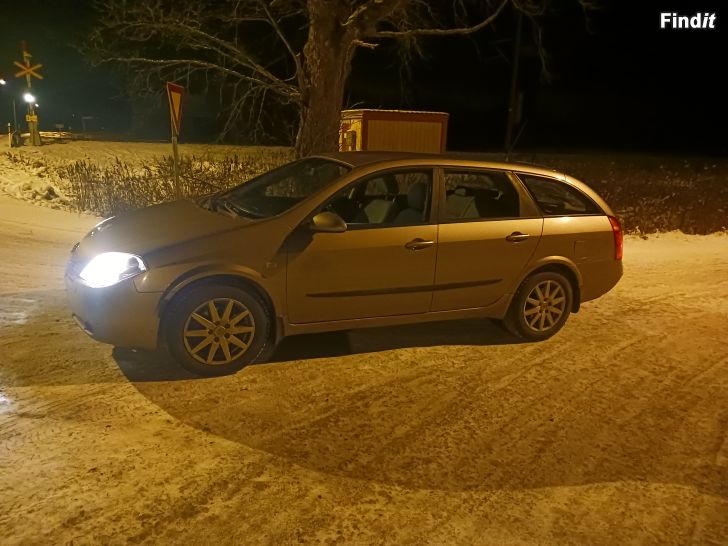 Säljes Nissan Primera 2.0 16 valve manuaali vm 2006