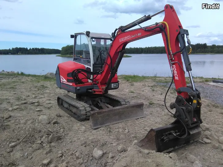 Säljes Neuson 3602 RD minigrävare -96