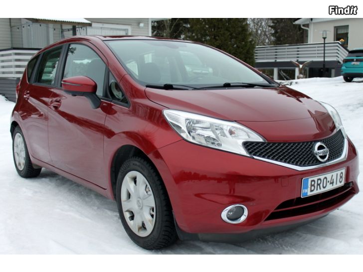 Säljes Siisti Nissan Note 1.2, hyvin varusteltu, hyvillä kesä- ja talvirenkailla