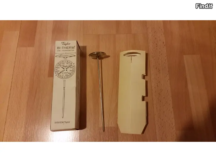 Myydään Taylor Bi-Therm lämpömittari -10+100 astetta C 5e