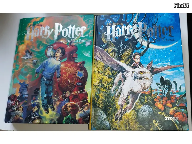 Säljes 2 st Harry Potter böcker