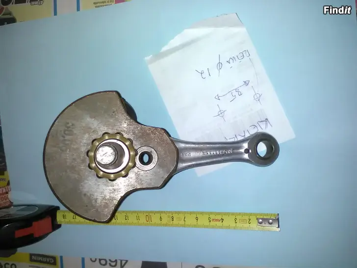 Bytes Vintage 2T mopo Kampiakseli mikä merkki malli. kerro