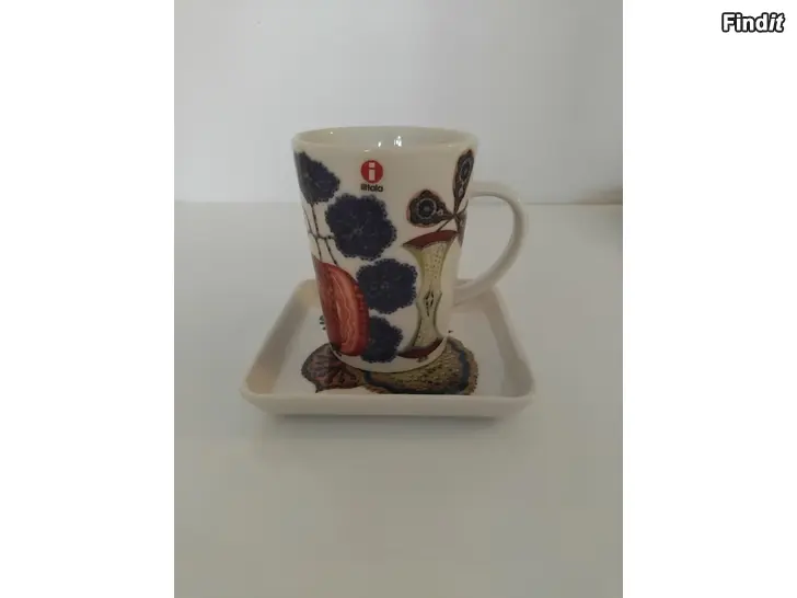 Säljes Iittala Taika Sato kahvikuppi  lautanen